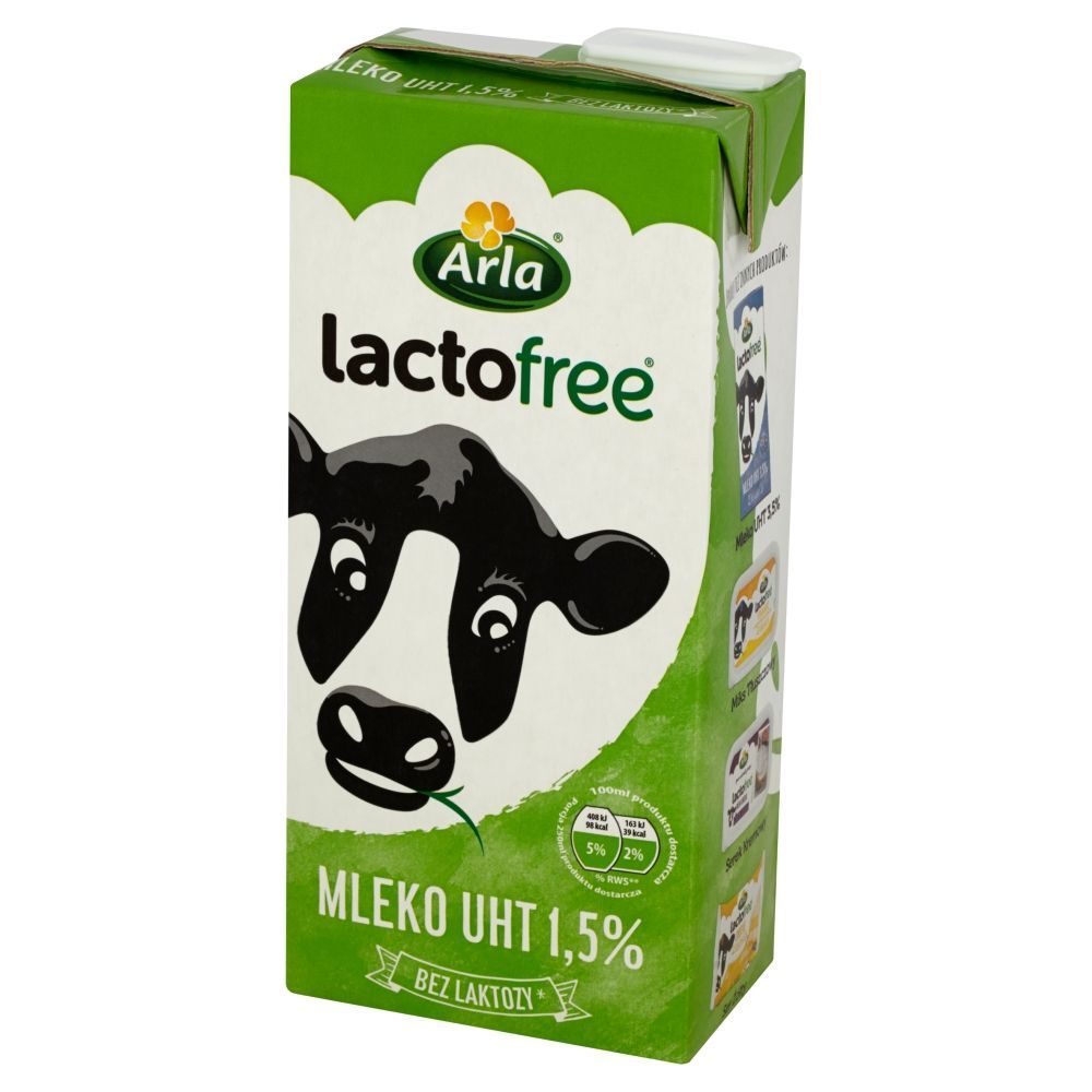 Arla Lactofree Mleko UHT 1,5% 1 l