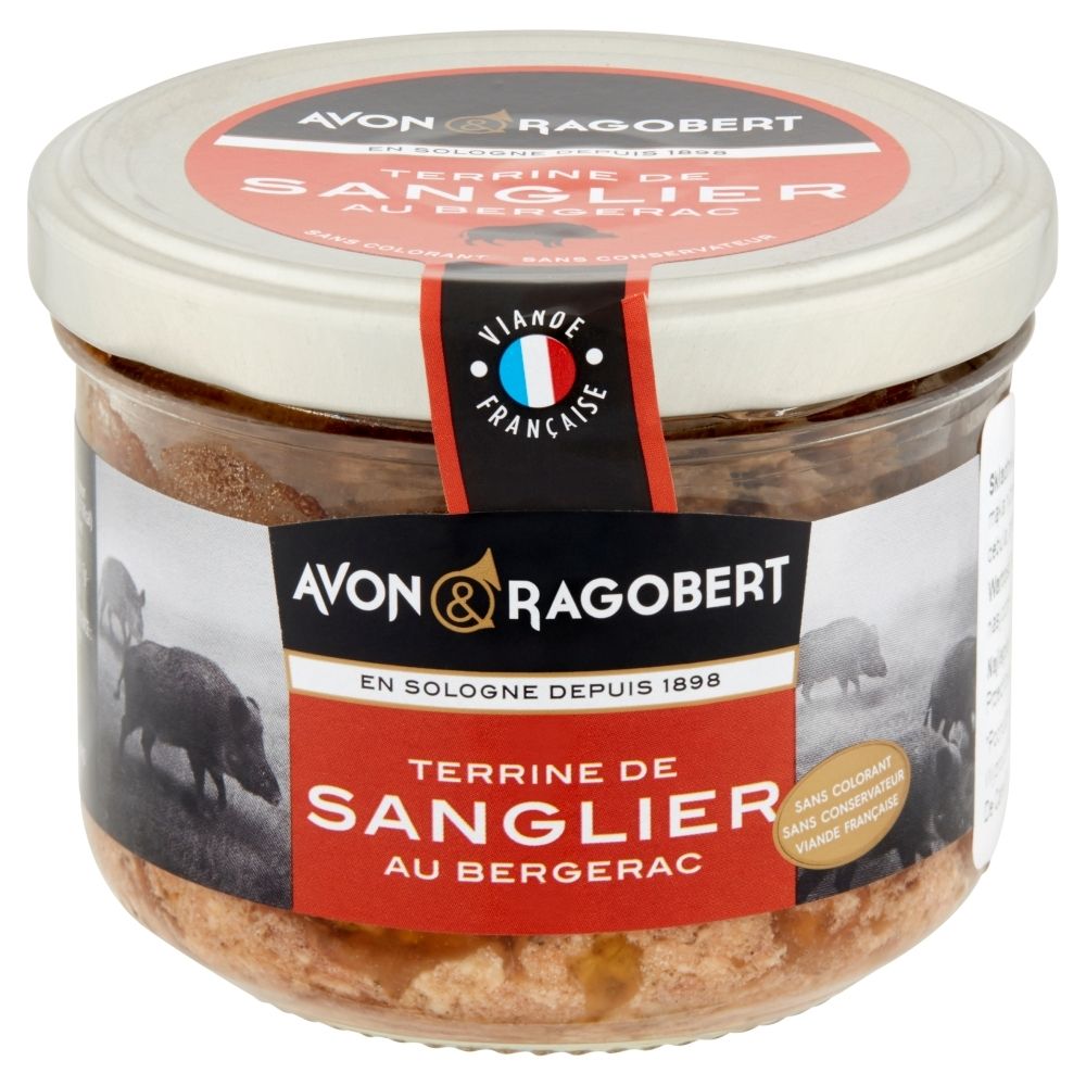 Avon & Ragobert Pasztet wieprzowy z dzikiem i winem Bergerac 180 g