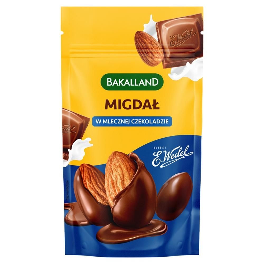 Bakalland Migdał w mlecznej czekoladzie 75 g