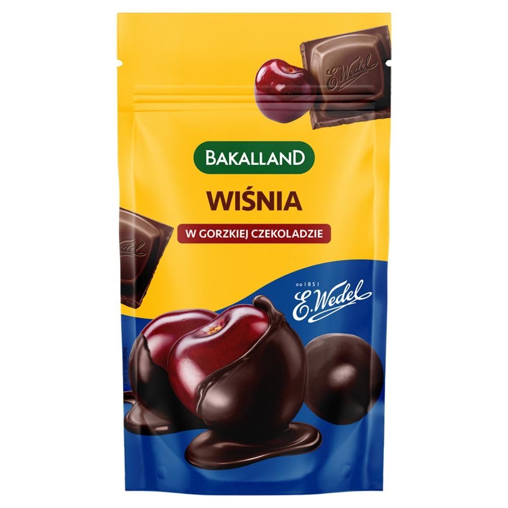 Bakalland Wiśnia w gorzkiej czekoladzie 74 g