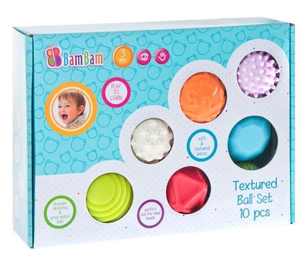 BAM BAM KULE SENSORYCZNE 10SZT