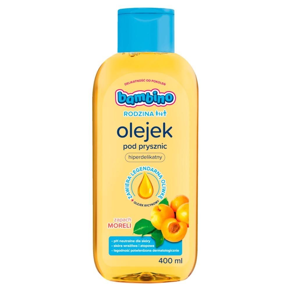Bambino Rodzina Olejek pod prysznic o zapachu moreli 400 ml