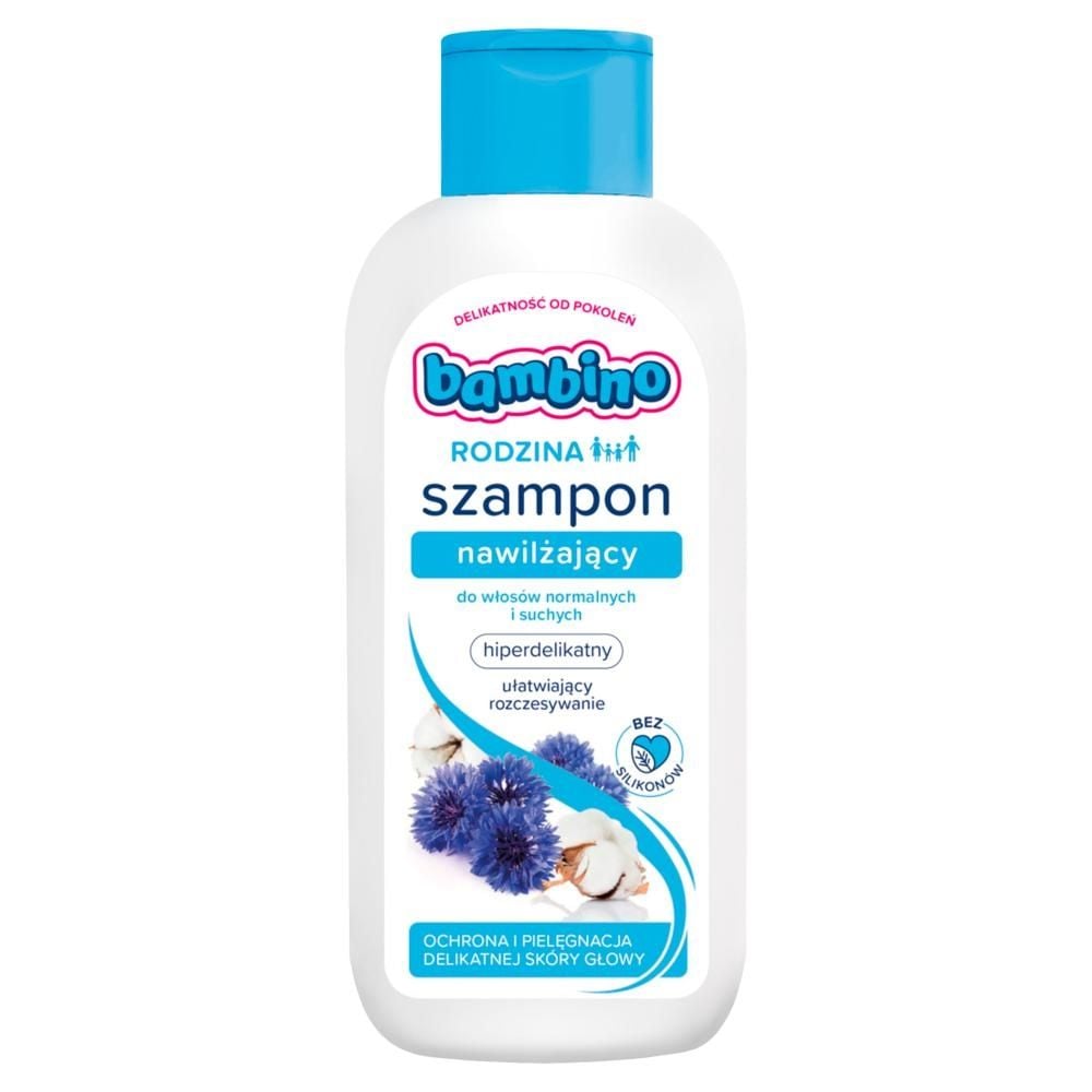Bambino Rodzina Szampon nawilżający hiperdelikatny 400 ml
