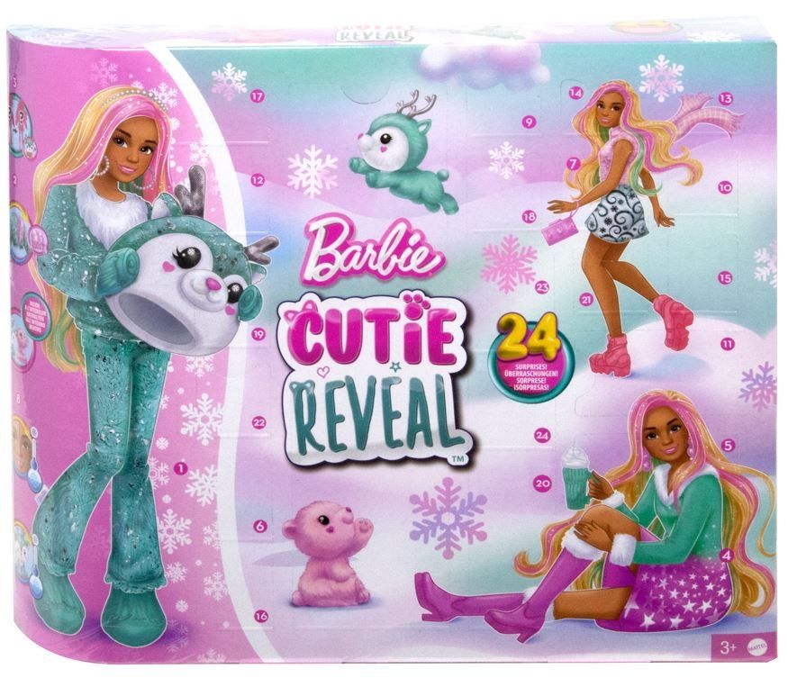 Barbie Cutie Reveal Kalendarz adwentowy HJX76