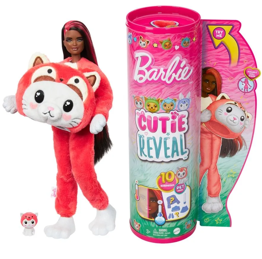 Barbie Cutie Reveal Lalka Kostium