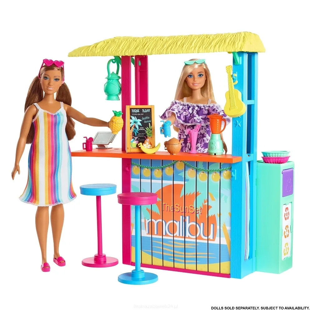 Mattel Barbie Zestaw Malibu Bar Plażowy GYG23