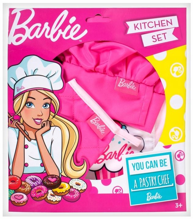 Mattel Barbie Zestaw mały kucharz 3 elementy