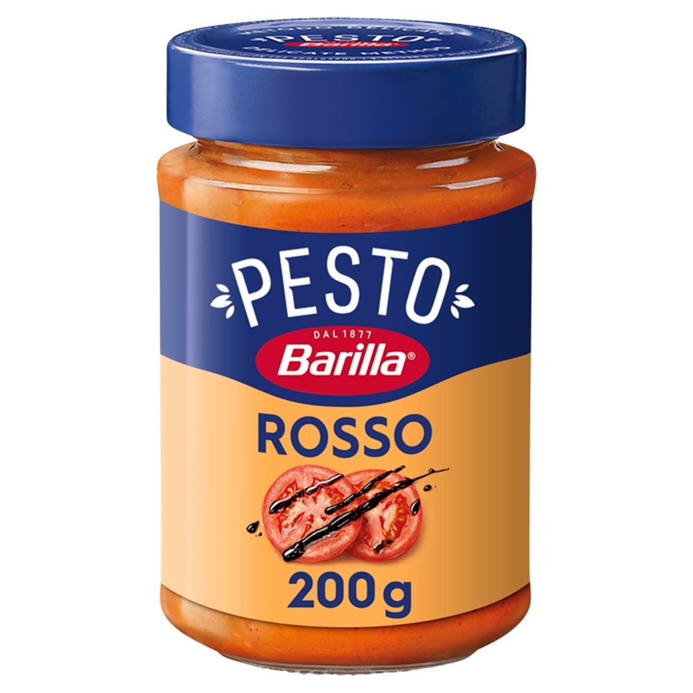 Barilla Pesto Rosso Sos do makaronu z pomidorami g Zakupy online z dostawą do domu