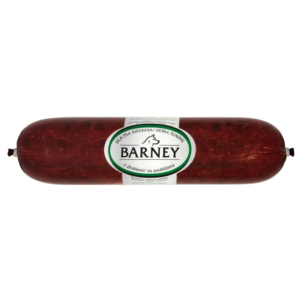 Barney Dla psa kiełbasa z drobiem 1000 g