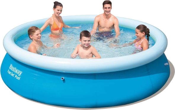 Basen BESTWAY Basen rozporowy z kołnierzem 366 x 76 cm
