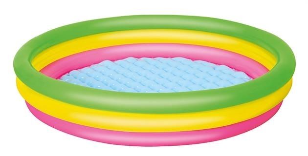Basen Nadmuchiwany dla Dzieci BESTWAY Summer 3 Wielokolorowy 152x30 cm