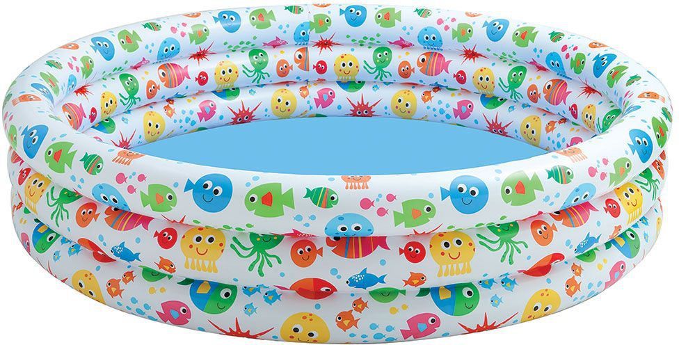 Basen INTEX Basen dmuchany rybki 168 x 38 cm