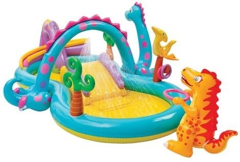 Wodny Plac Zabaw dla Dzieci  INTEX Basen Dinoland 333x229x112 cm