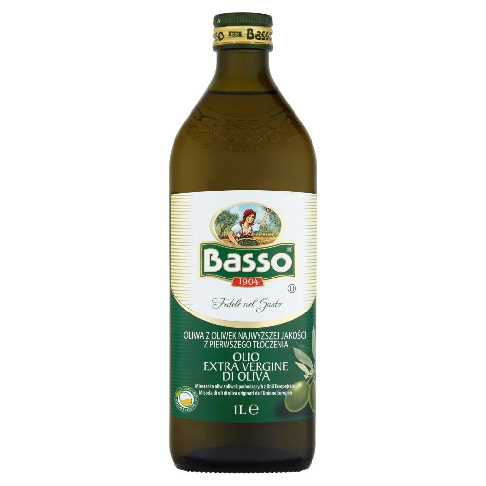 Basso Oliwa z oliwek najwyższej jakości z pierwszego tłoczenia 1 l