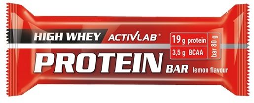 Baton ACTIVLAB High whey protein bar 80 g Cytryna ACTIV/T010