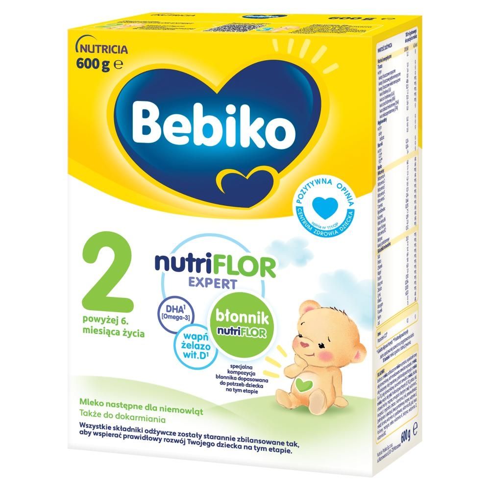 Bebiko 2 Mleko następne dla niemowląt powyżej 6. miesiąca życia 600 g