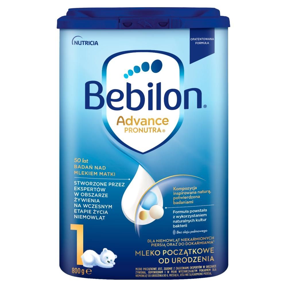 Bebilon 1 Advance Pronutra Mleko początkowe od urodzenia 800 g