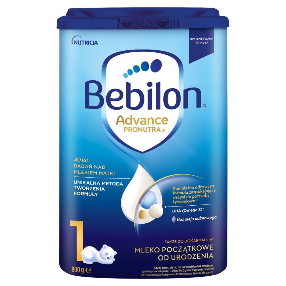 Фото - Дитяче харчування Nutricia Bebilon 1 Pronutra-Advance Mleko początkowe od urodzenia 800 g 