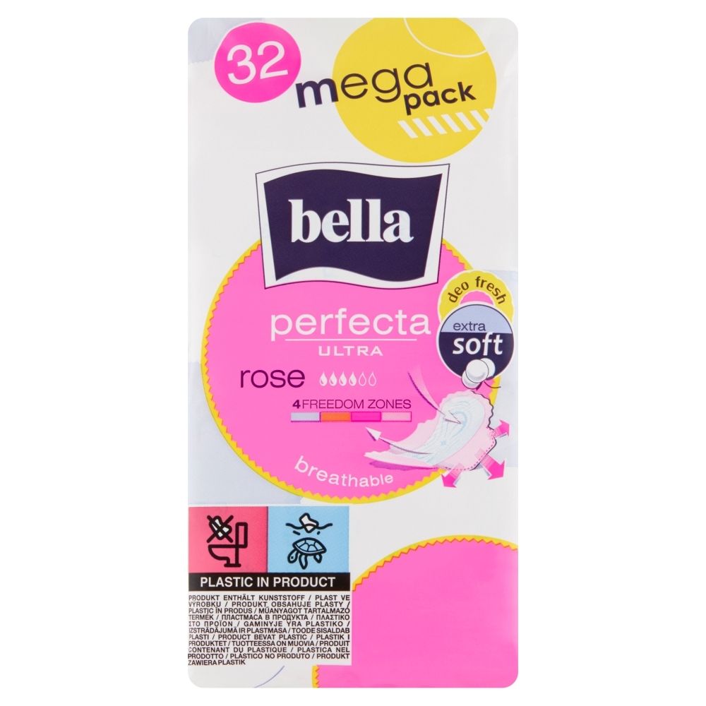 Bella Perfecta Ultra Rose Podpaski higieniczne 32 sztuki