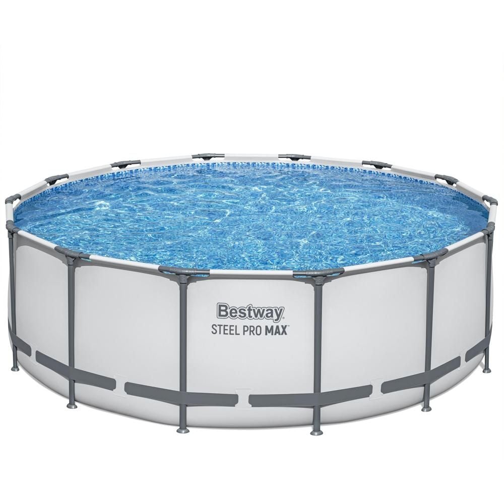 BESTWAY BASEN STELAŻOWY Z POMPĄ 427x 122 cm