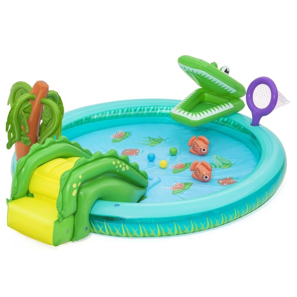 BESTWAY PLAC ZABAW Crocodile 224x181x0,72 m