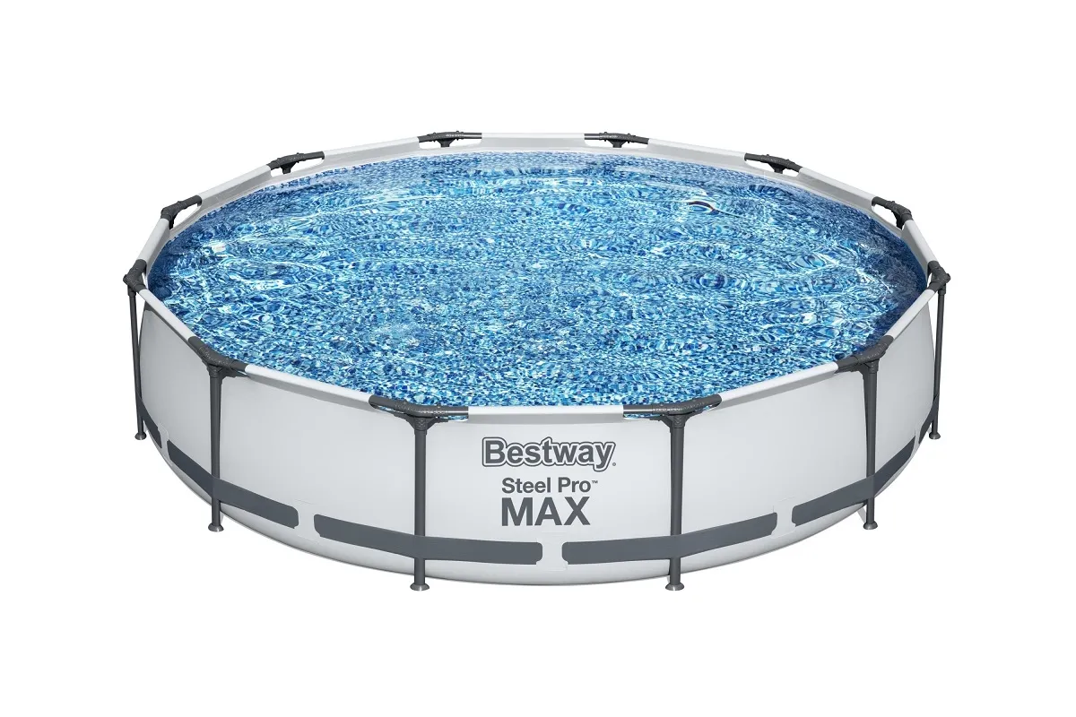Bestway Steel Pro Max Basen stelażowy z pompą 366 x 76 cm