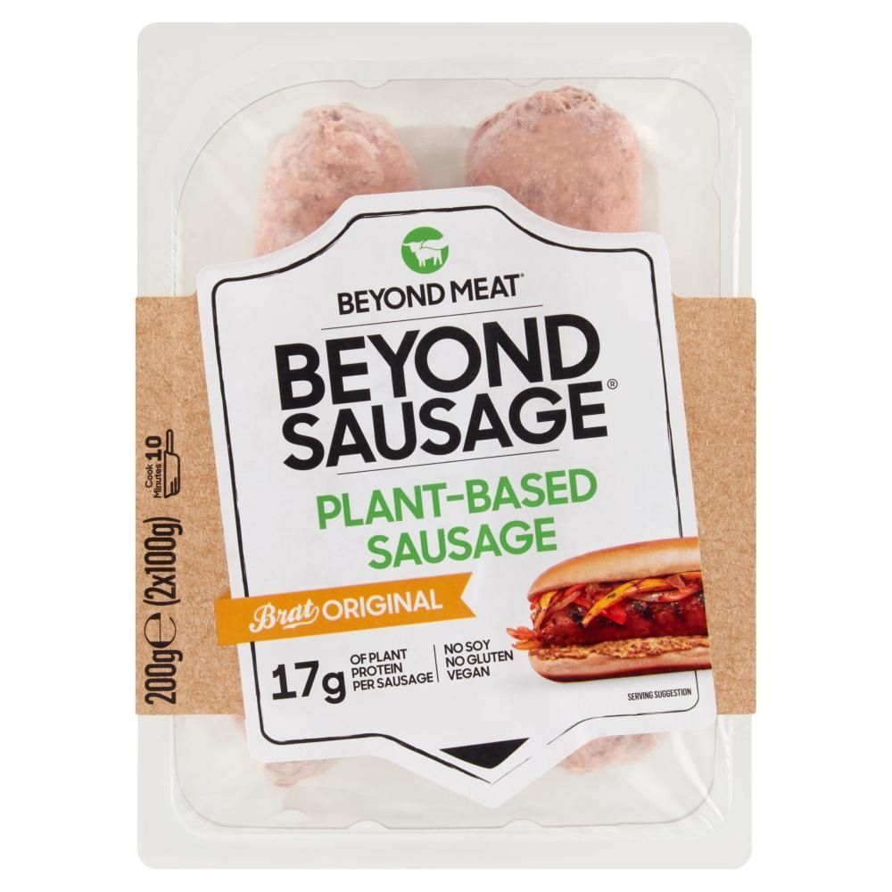 Beyond Meat Beyond Sausage Kiełbaski roślinne 200 g (2 x 100 g)