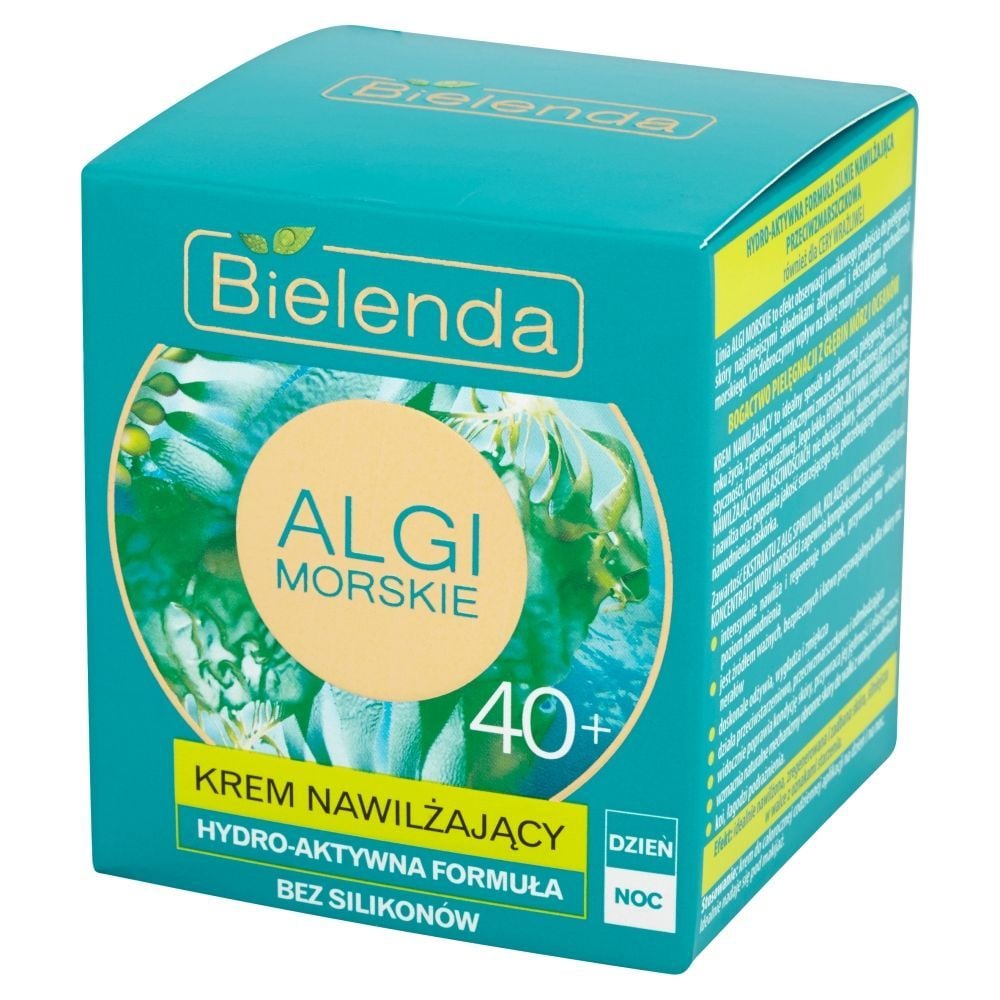 Bielenda Algi Morskie 40+ Hydro-aktywna Formuła Krem nawilżający dzień noc 50 ml