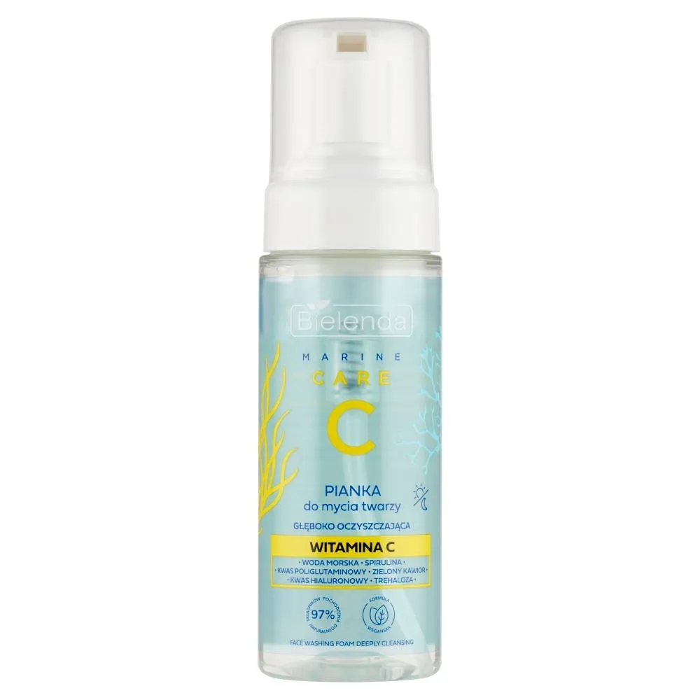 Bielenda C Marine Care Pianka do mycia twarzy głęboko oczyszczająca 150 ml