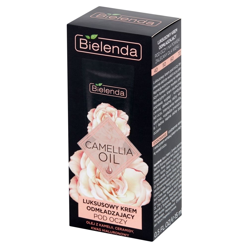 Bielenda Camellia Oil Luksusowy krem odmładzający pod oczy 15 ml