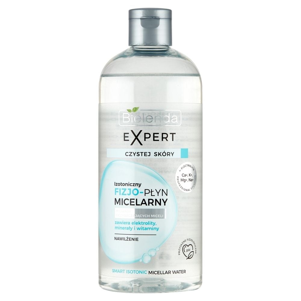 Bielenda Expert Czystej Skóry Izotoniczny fizjo-płyn micelarny nawilżenie 400 ml