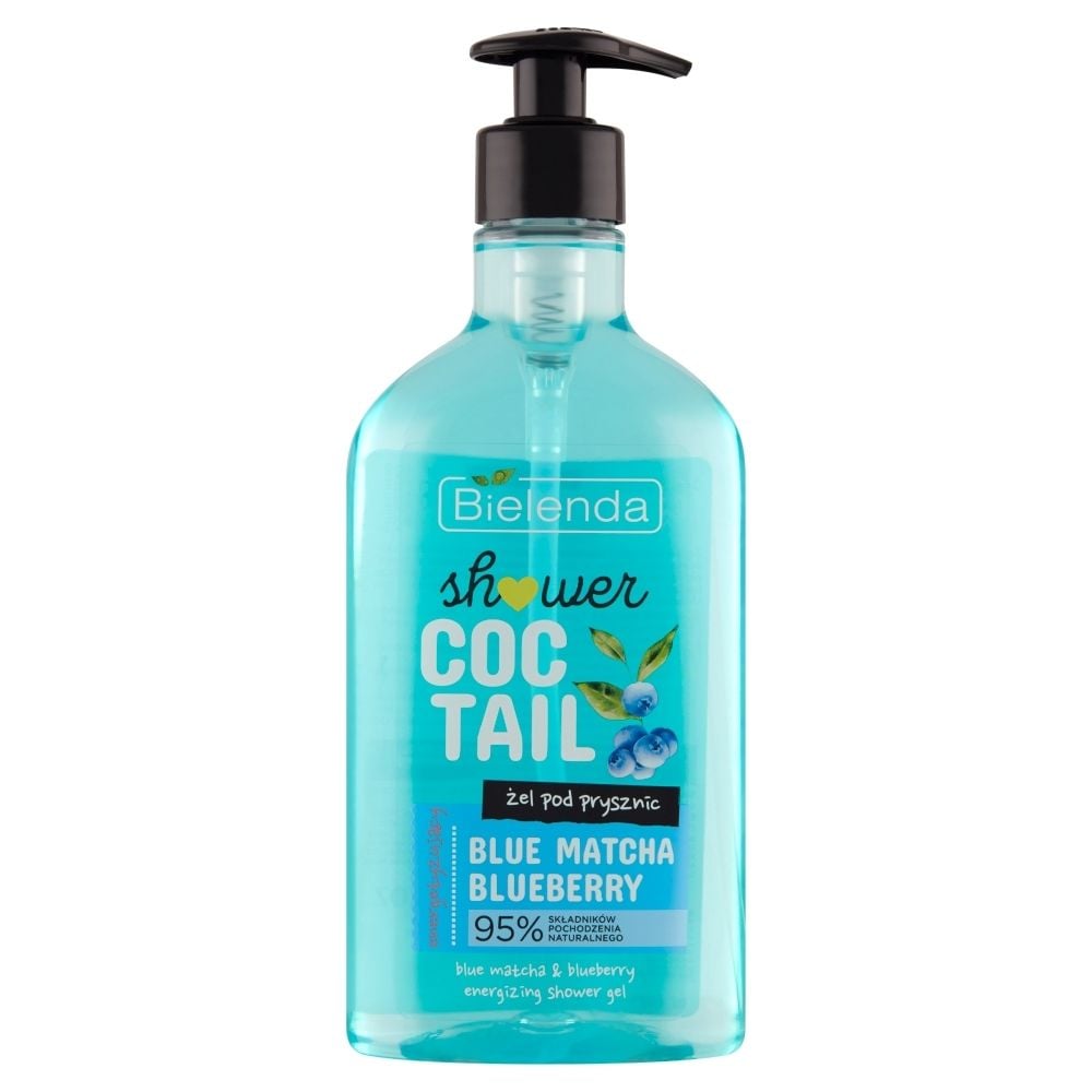 Bielenda Shower Coctail Blue Matcha Blueberry Żel pod prysznic energetyzujący 400 ml