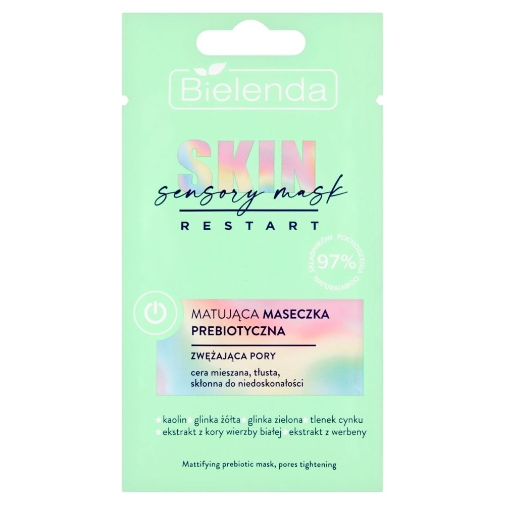 Bielenda Skin Restart Sensory Mask Matująca maseczka prebiotyczna 8 g
