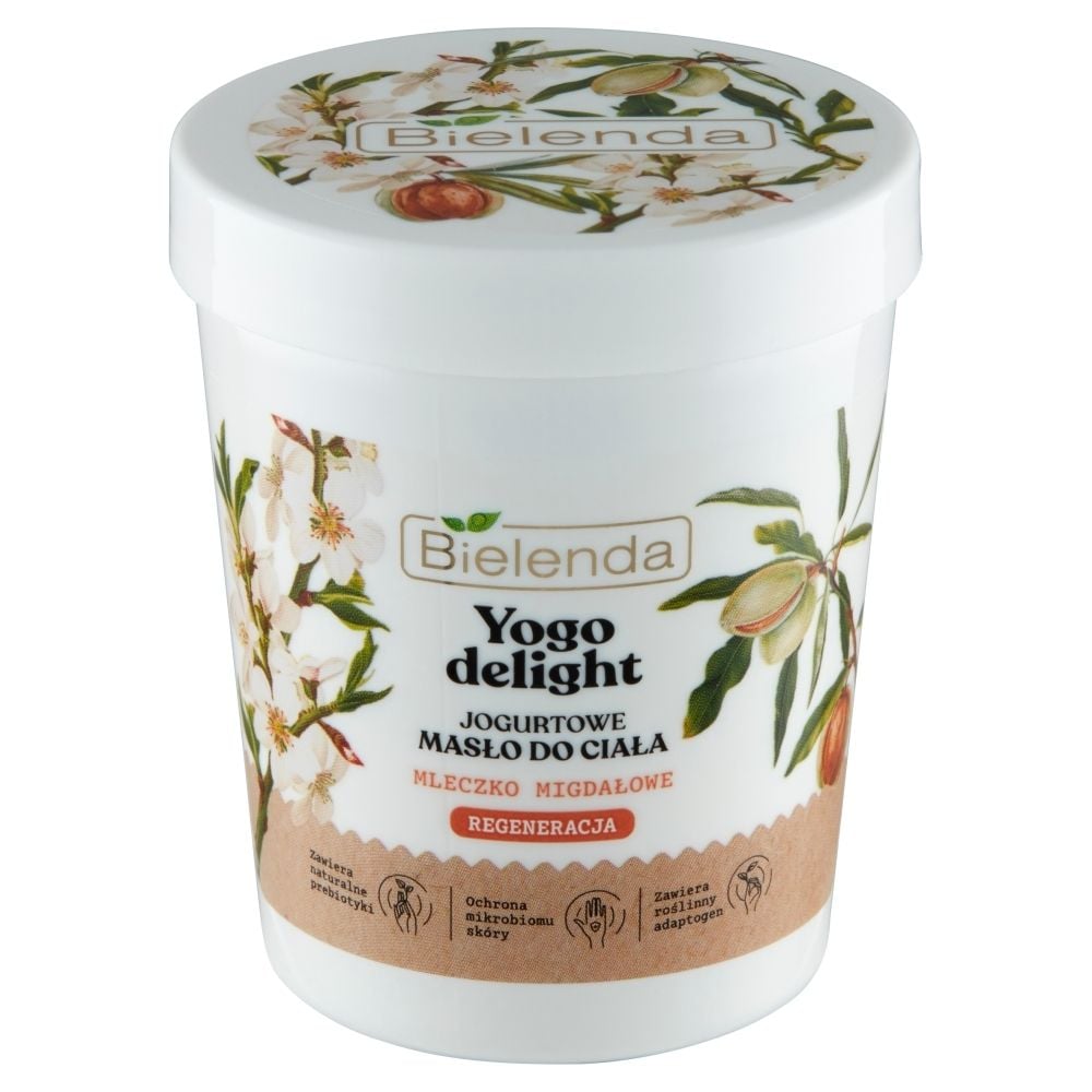 Bielenda Yogo delight Jogurtowe masło do ciała mleczko migdałowe 200 ml