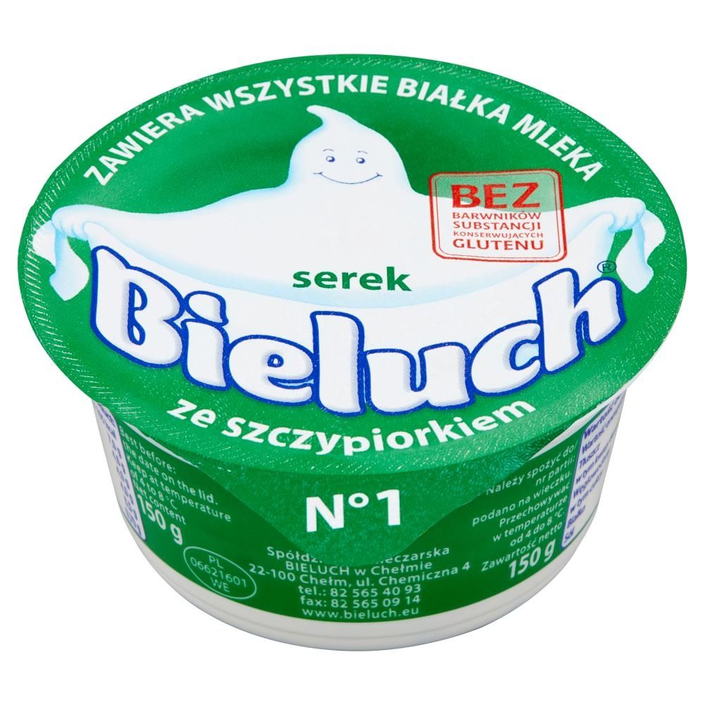Bieluch Serek ze szczypiorkiem 150 g