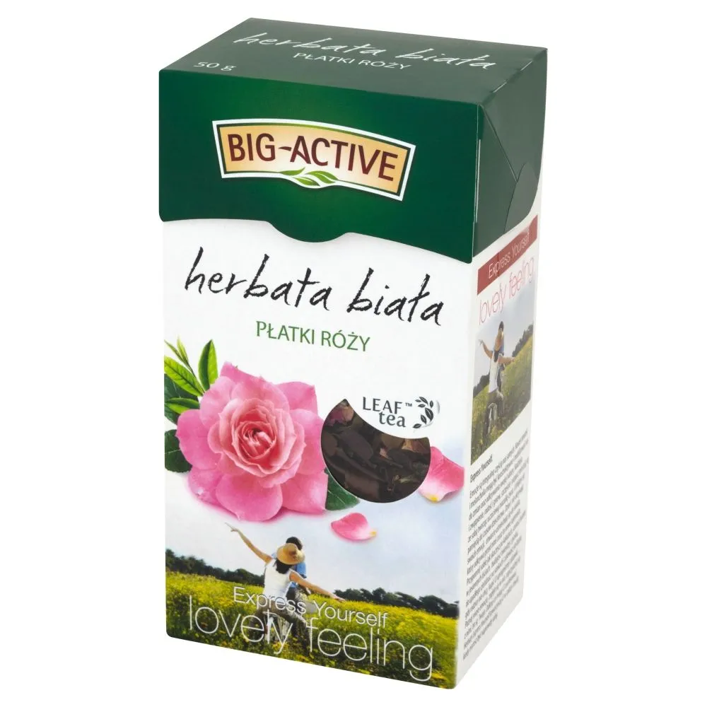 Big-Active Express Yourself Płatki Róży Herbata biała 50 g