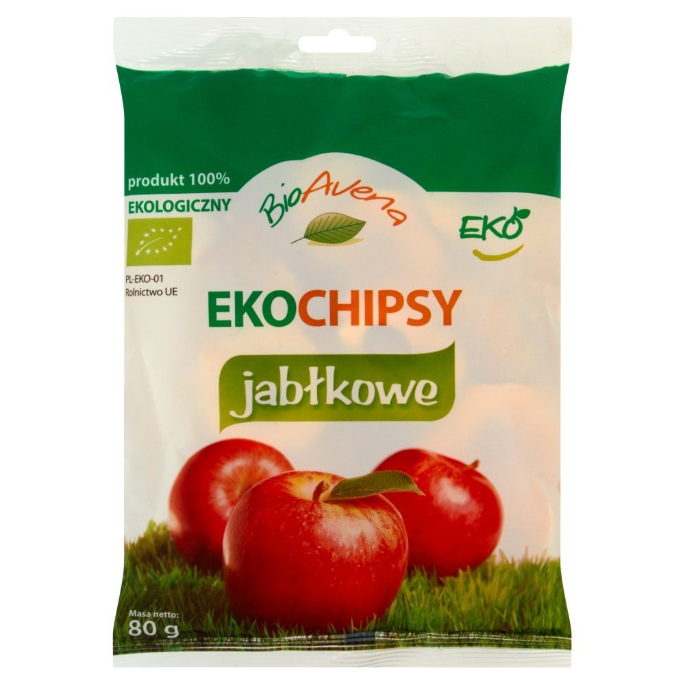 BioAvena Eko Chipsy jabłkowe 80 g