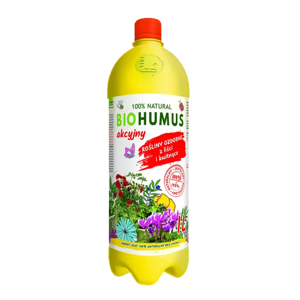 BIOHUMUS DO ROŚLIN KWITNĄCYCH AKCYJNY 1L