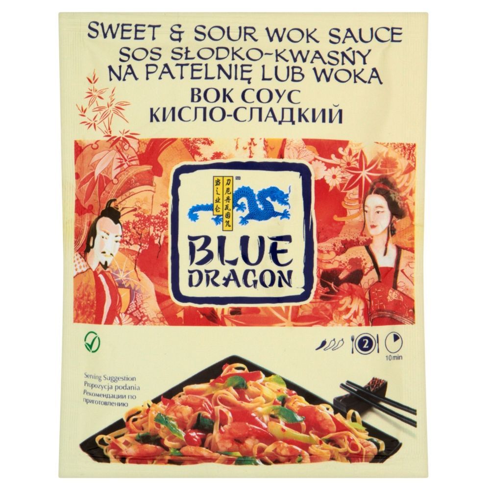 Blue Dragon Sos słodko-kwaśny na patelnię lub woka 120 g