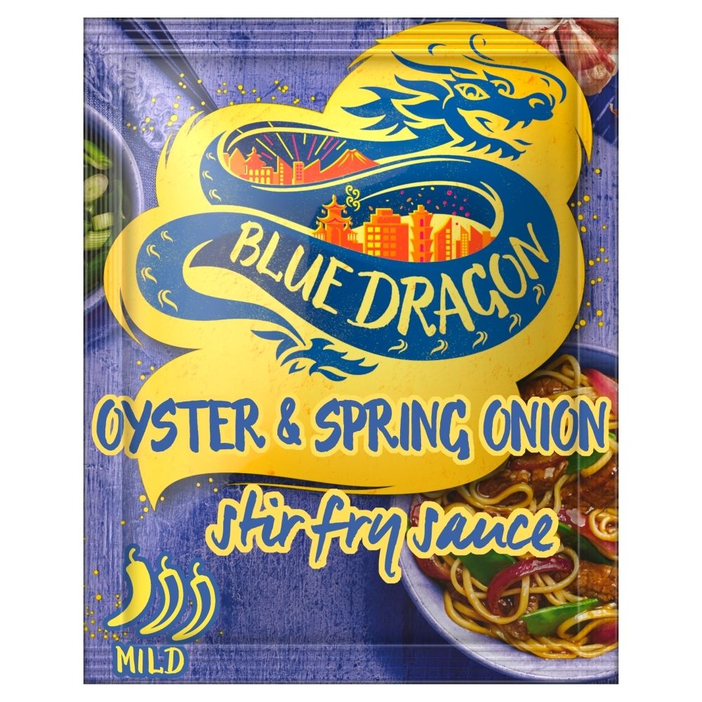 Blue Dragon Sos stir-fry z czosnkiem imbirem i ostrygami 120 g