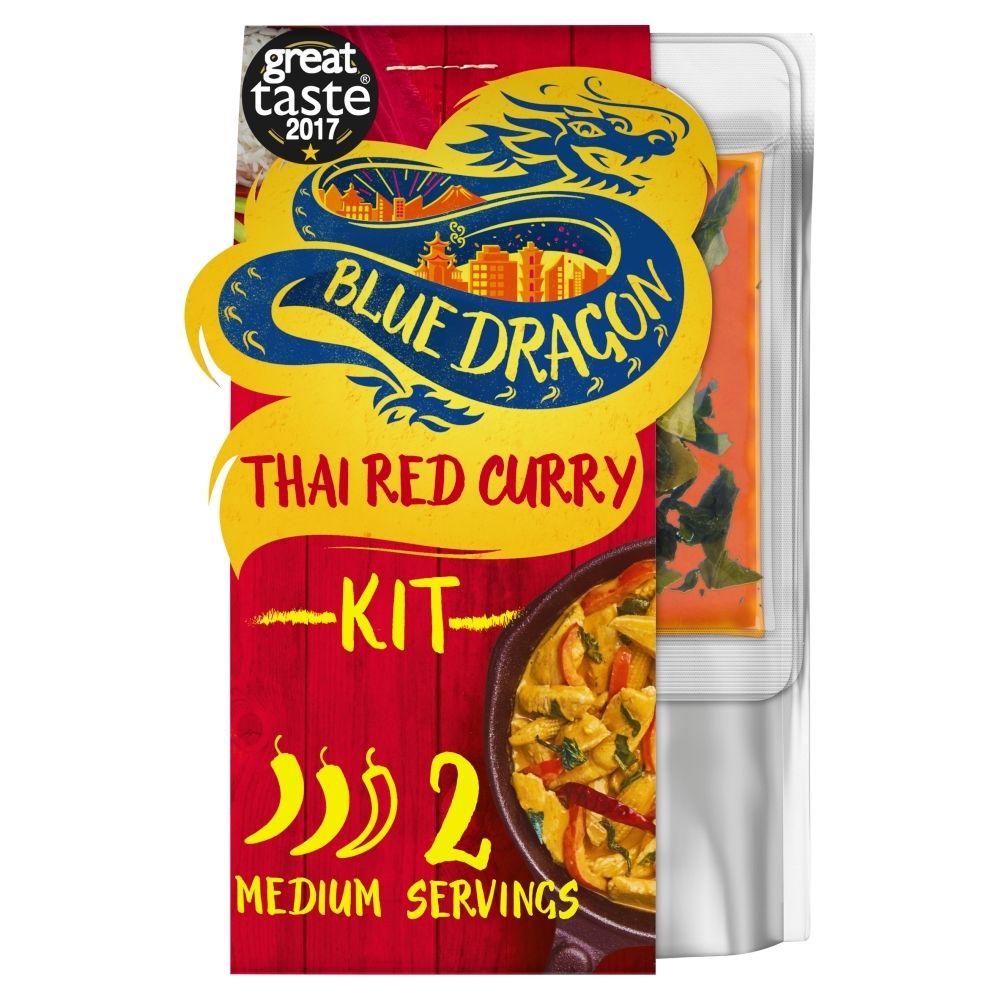 Blue Dragon Zestaw do przygotowania dania Thai Red Curry 253 g