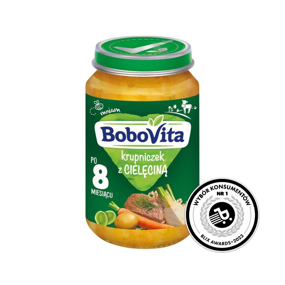 BoboVita Krupniczek z cielęciną po 8 miesiącu 190 g