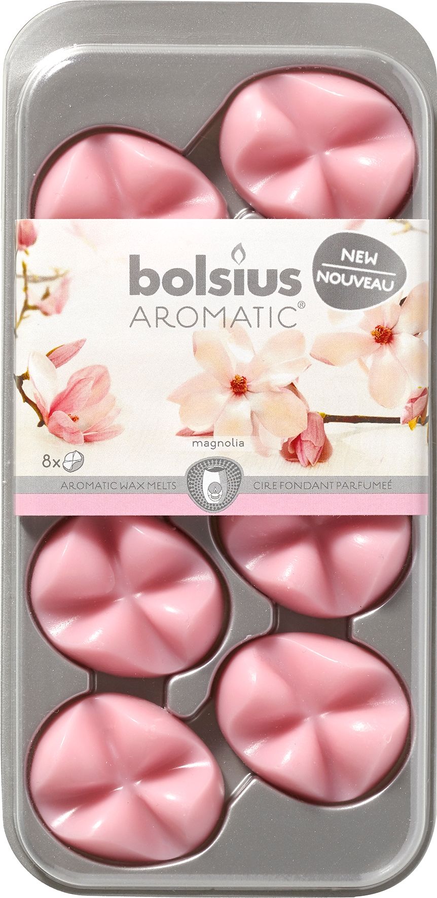 BOLSIUS Płatki zapachowe Aromatic Magnolia (8 sztuk) 102990506704