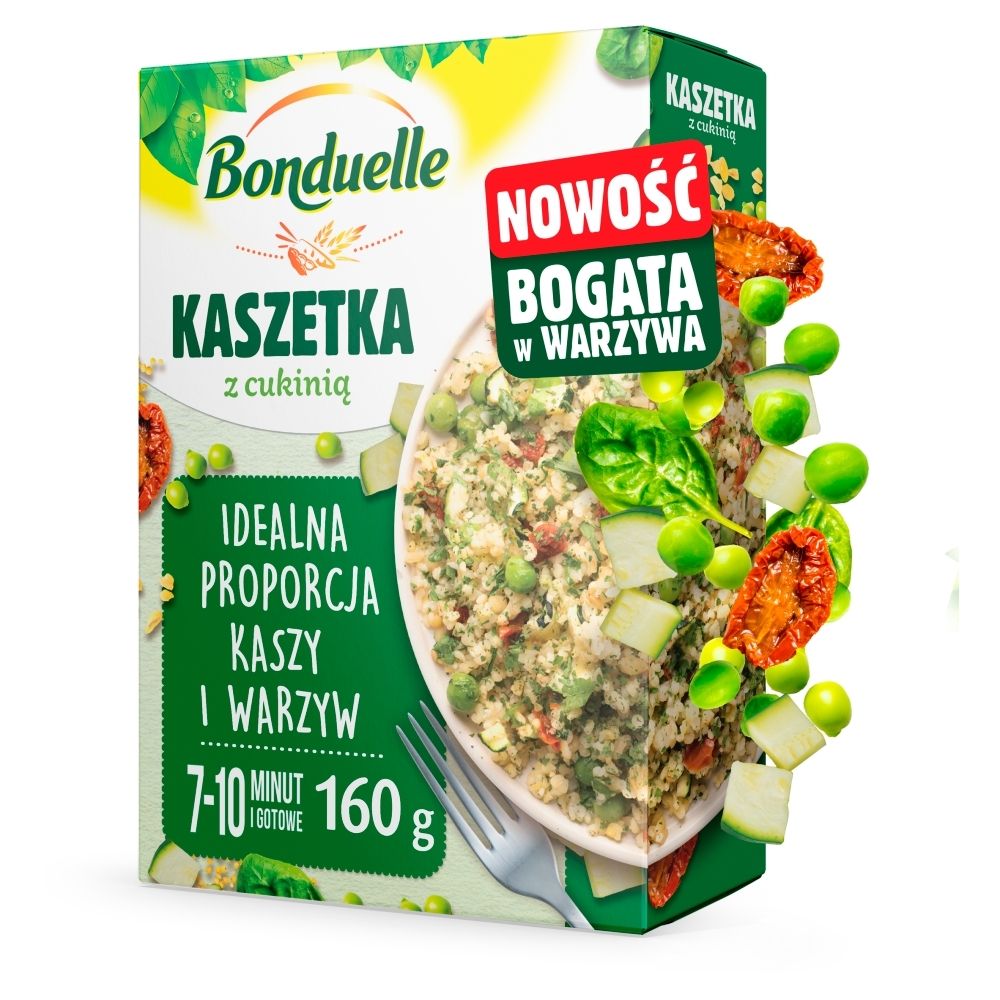 Bonduelle Kaszetka z cukinią 160 g (2 torebki)