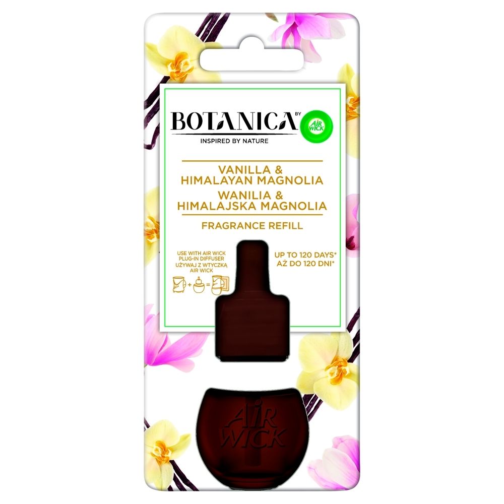 Botanica by Air Wick Wkład do elektrycznego odświeżacza wanilia & himalajska magnolia 19 ml