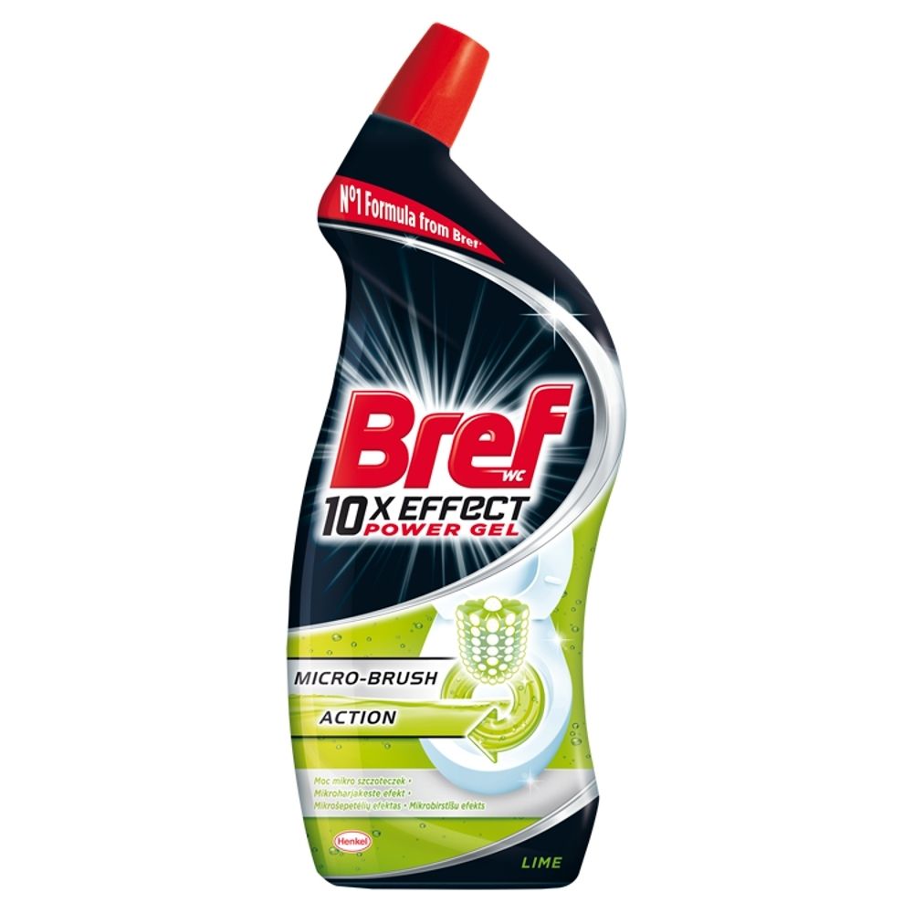 Bref WC 10xEffect Power Gel Micro-Brush Action Płynny środek do mycia muszli WC 700 ml