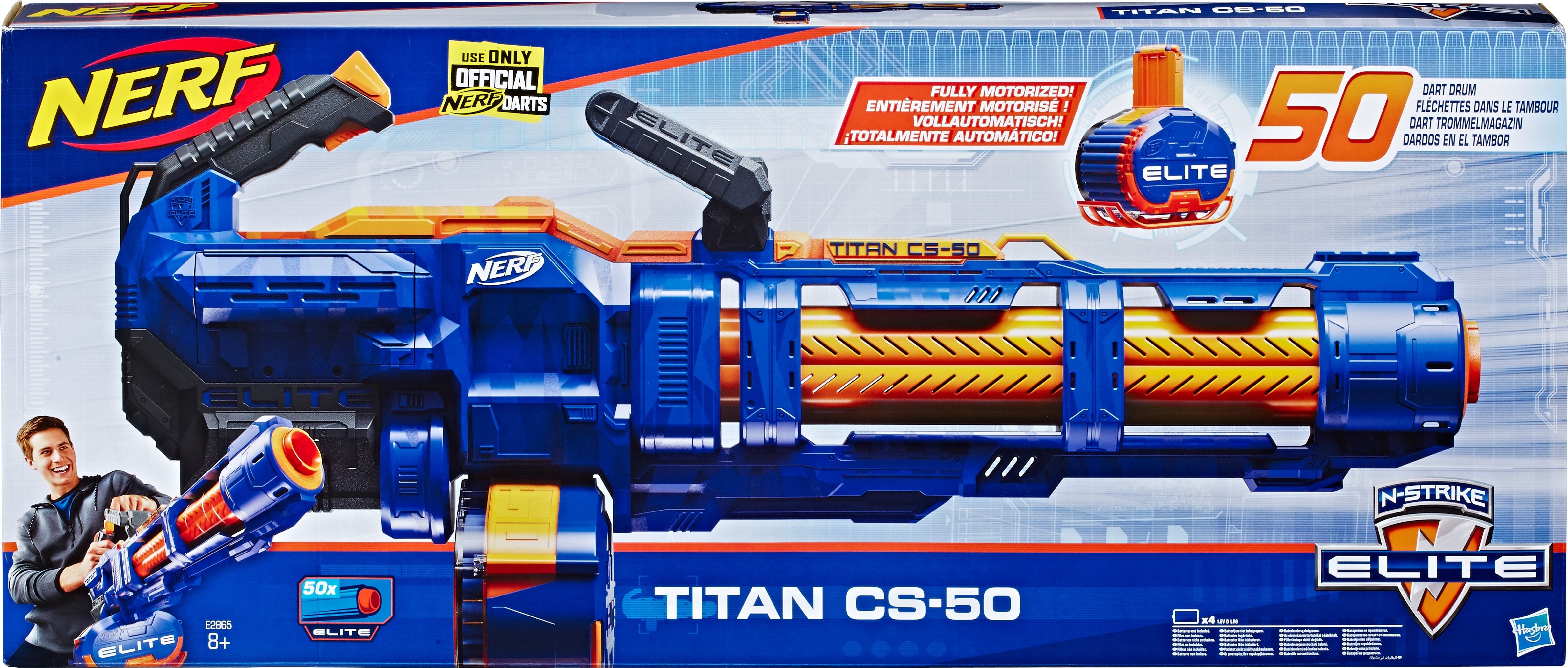 NERF Wyrzutnia Elite Titan CS-50 E2865