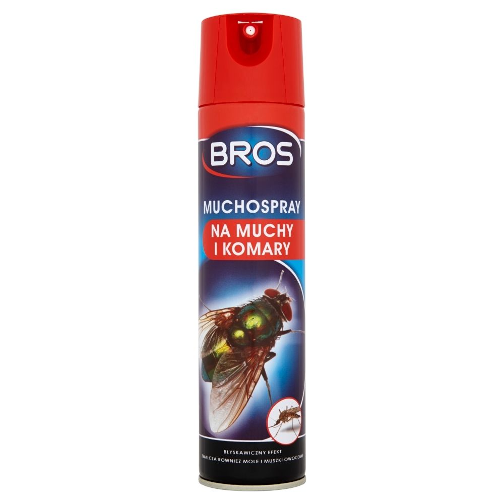 Co To Znaczy Mieć Muchy W Nosie Bros Muchospray na muchy i komary 400 ml - Zakupy online z dostawą do