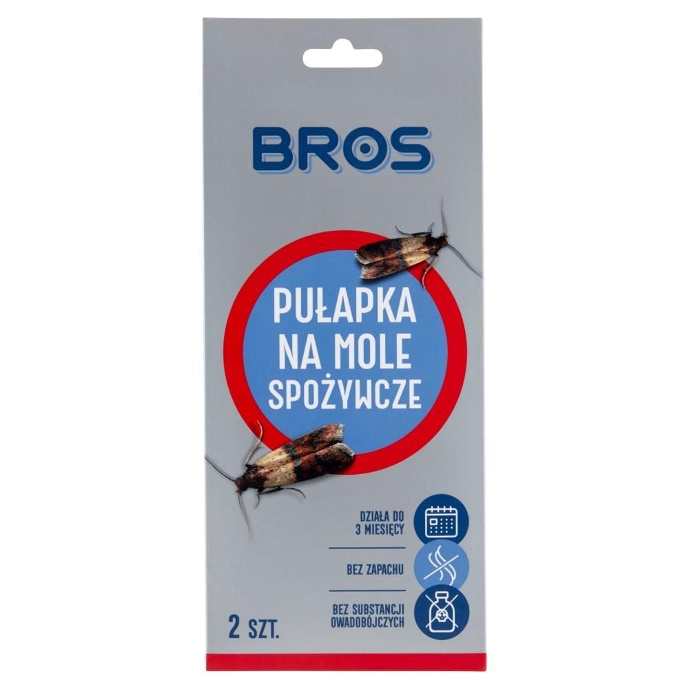 PUŁAPKA NA MOLE SPOŻYWCZE BROS 2szt