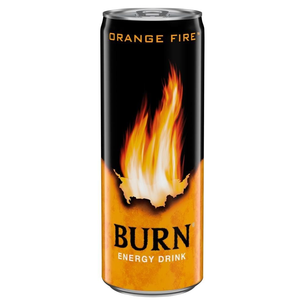 Burn Orange Fire Gazowany napój energetyczny 250 ml
